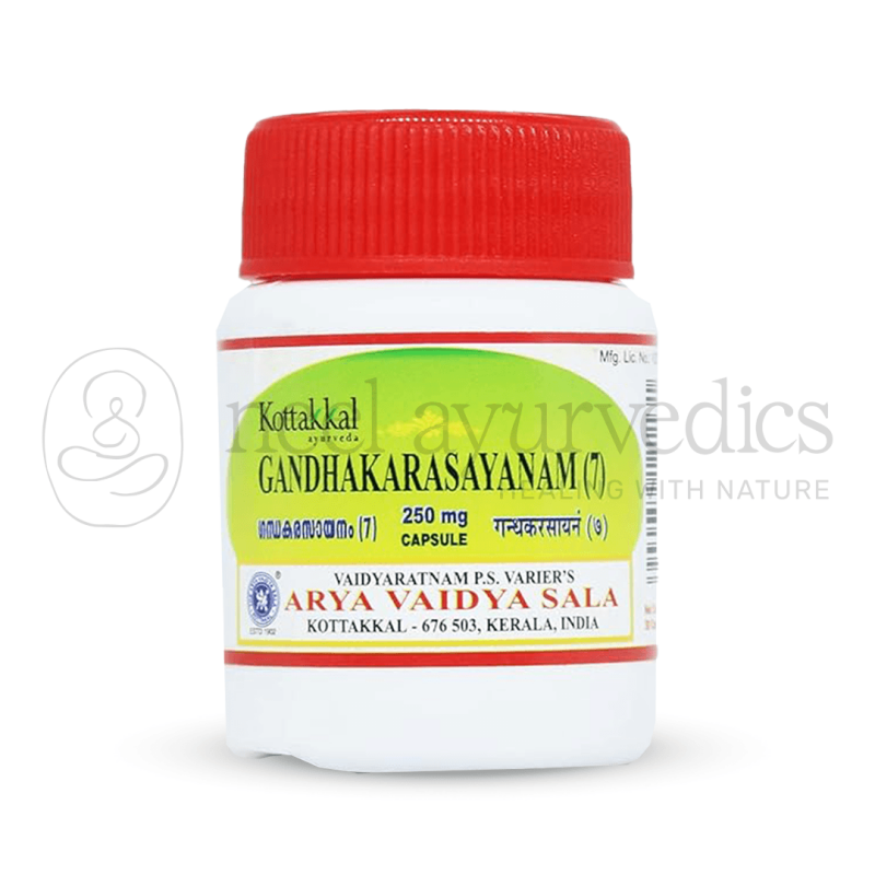 Kottakkal Arya Vaidya Sala Gandhakarasayanam (7) 250 mg Cap