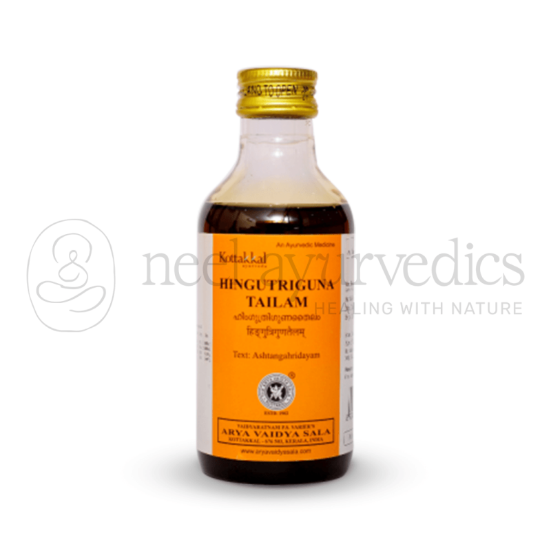 Kottakkal Arya Vaidya Sala Hingutriguna Tailam- 200 ml
