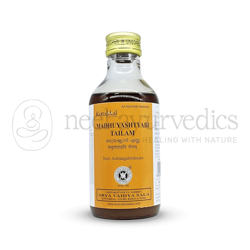 Kottakkal Arya Vaidya Sala Madhuyasthyadi Tailam – 200 ML