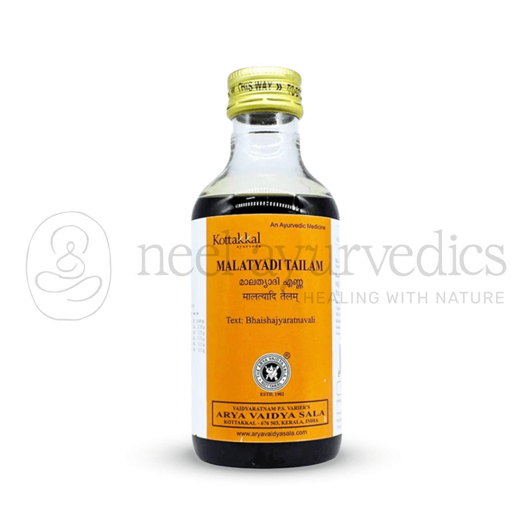 Kottakkal Arya Vaidya Sala Malatyadi Tailam – 200 ML Kottakkal Arya Vaidya Sala Malatyadi Tailam – 200 ML