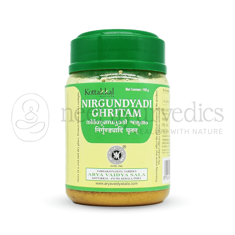 Kottakkal Arya Vaidya Sala Nirgundyadi Ghritam – 150 Gm