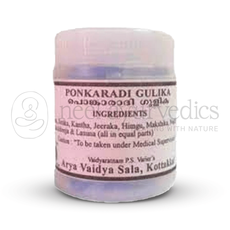 Kottakkal Arya Vaidya Sala Ponkaradi gulika