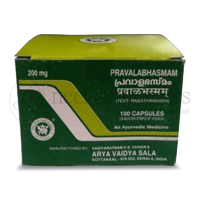 Kottakkal Arya Vaidya Sala Pravala Bhasmam Capsule