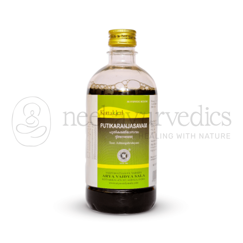 Kottakkal Arya Vaidya Sala Putikaranjasavam – 450 Ml