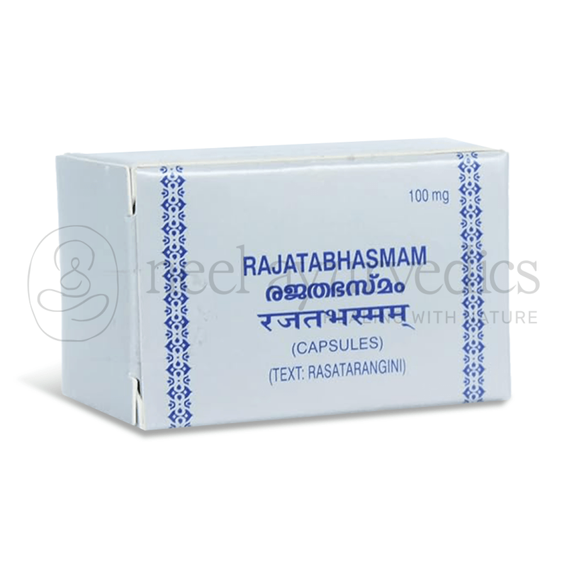 Kottakkal Arya Vaidya Sala Rajatha Bhasmam Capsule – 50 Caps