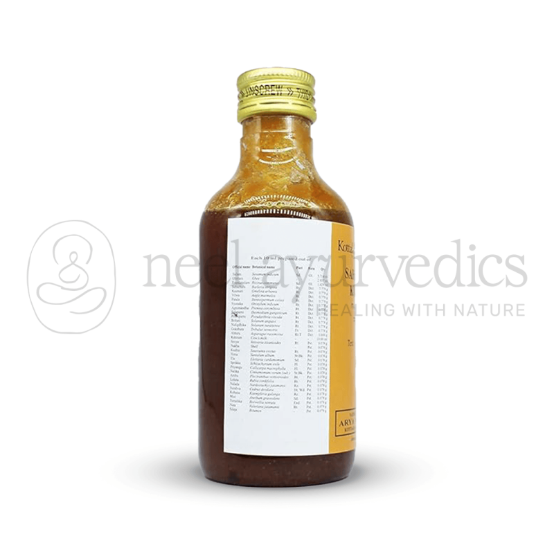 Kottakkal Arya Vaidya Sala Sahacharadi Kuzhampu- 200 ml