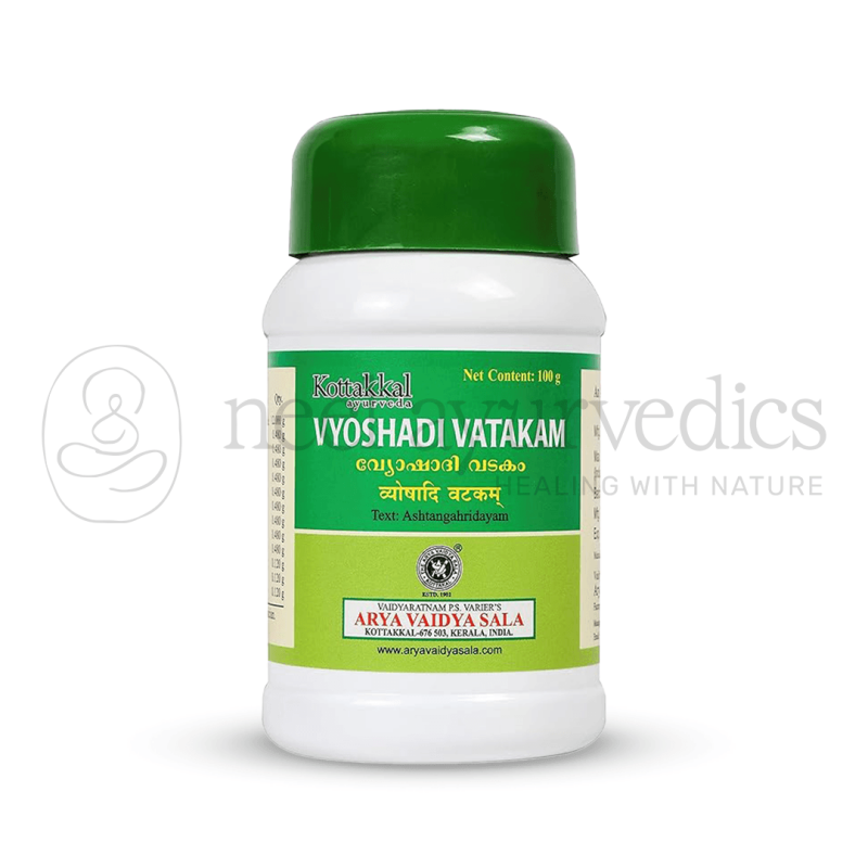 Kottakkal Arya Vaidya Sala Vyoshadi Vatakam – 100 Gm