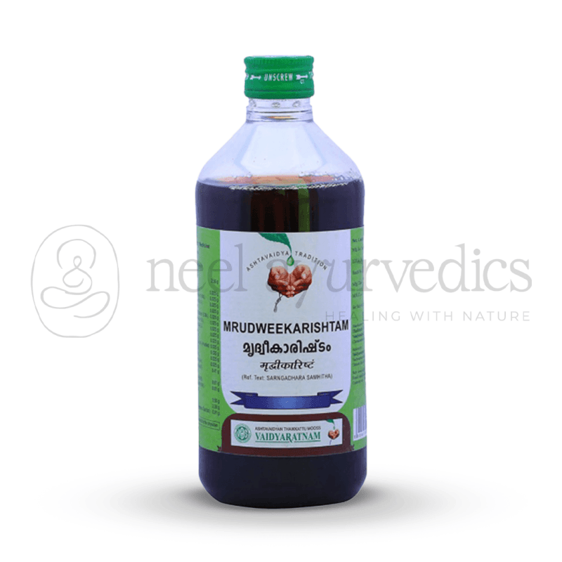 Vaidyaratnam Mridweekarishtam – 450 ml