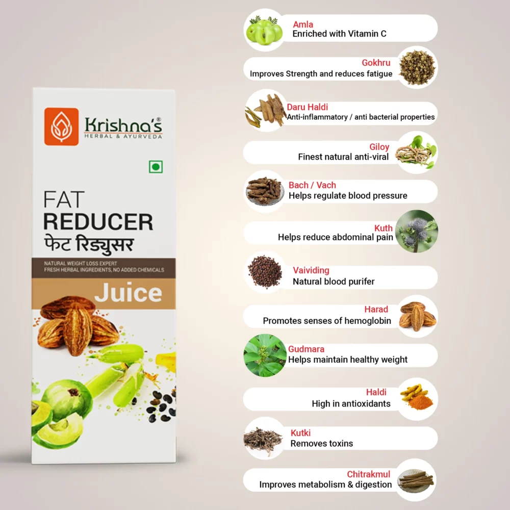 Krishna’s Herbal And Ayurveda Fat Reducer Juice