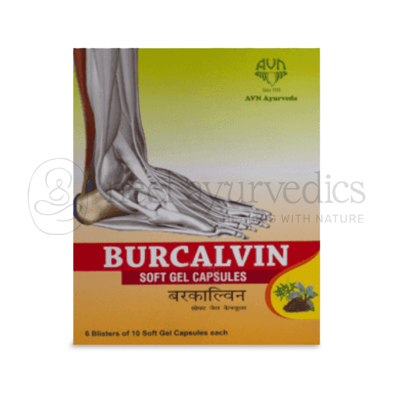 Avn Ayurveda Burcalvin Soft Gel Capsule