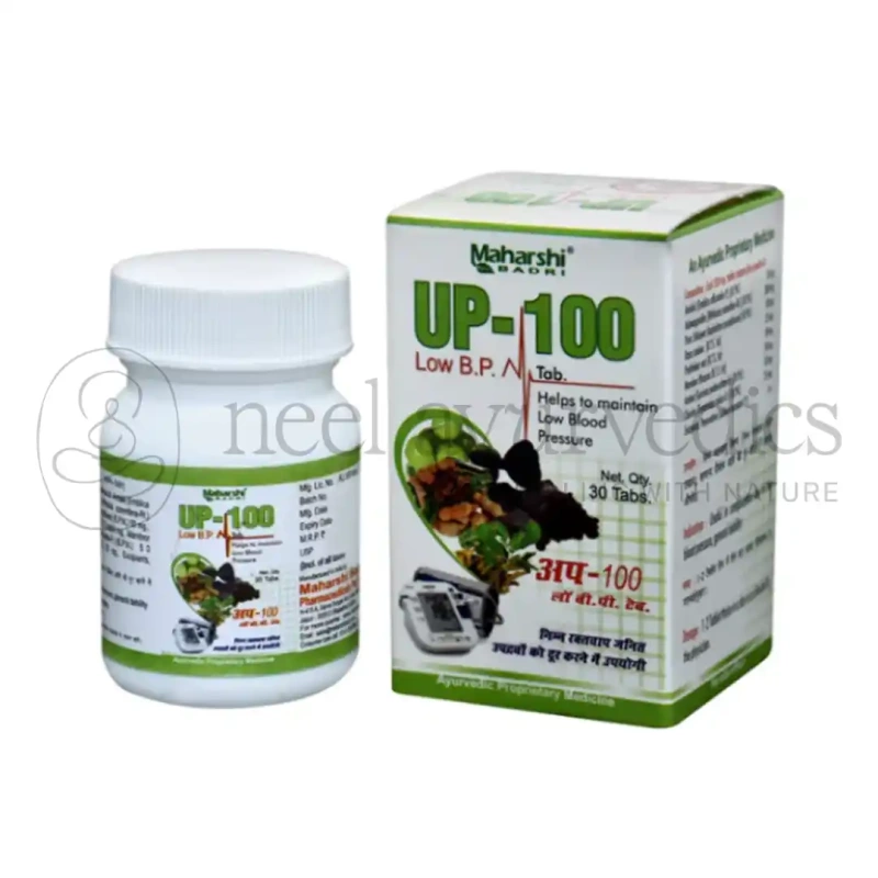 Maharshi Badri Up-100 Low B.P Tablet – 30 Tab