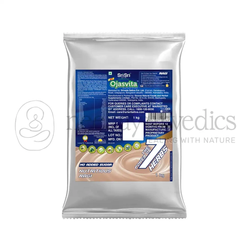 Sri Sri Tattva Ojasvita Ragi Refill Pack - 1 Kg