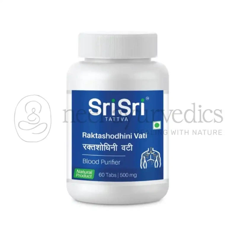 Sri Sri Tattva Raktashodhini Vati – 60 Tab