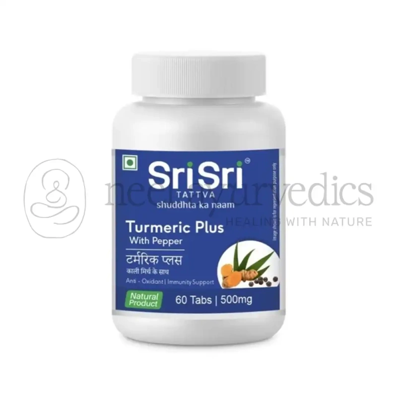 Sri Sri Tattva Turmeric Plus – 500 Mg