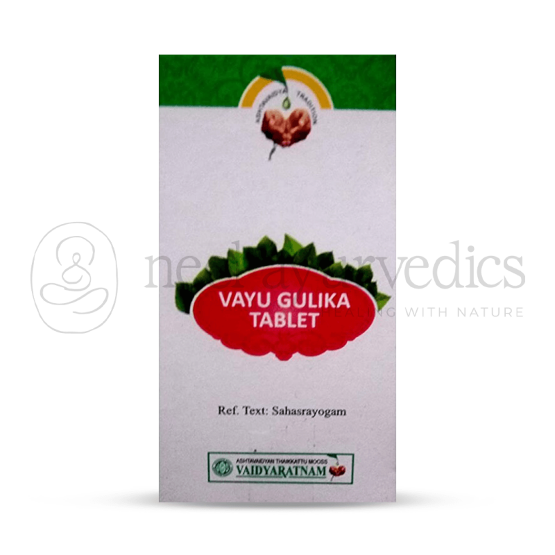 Vaidyaratnam Vayu Gulika – 100 Tab