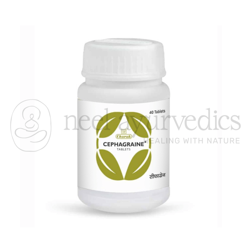 Charak Cephagraine Tablet – 40 Tab
