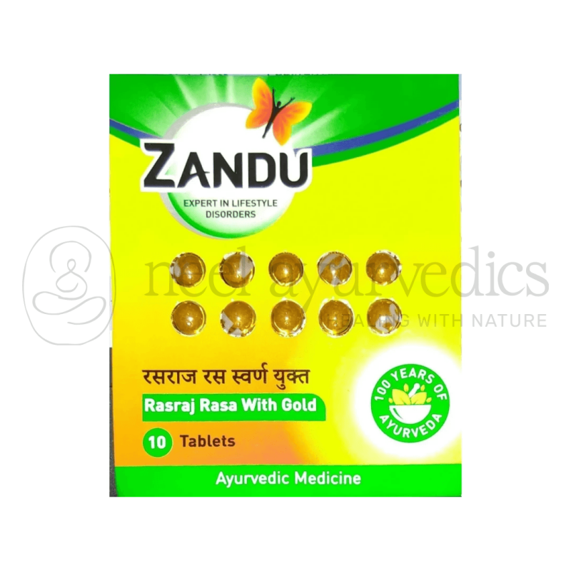 Zandu Rasraj Rasa Gold – 10 Tab