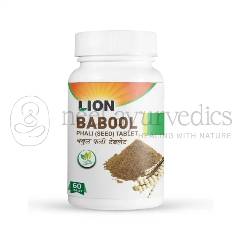 Lion Babool Phali (Seed) Tablet – 60 Tab