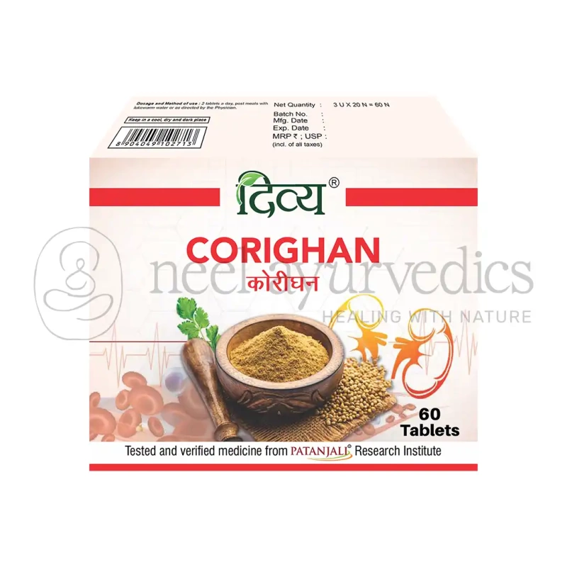 Patanjali Divya Corighan – 60 Tab