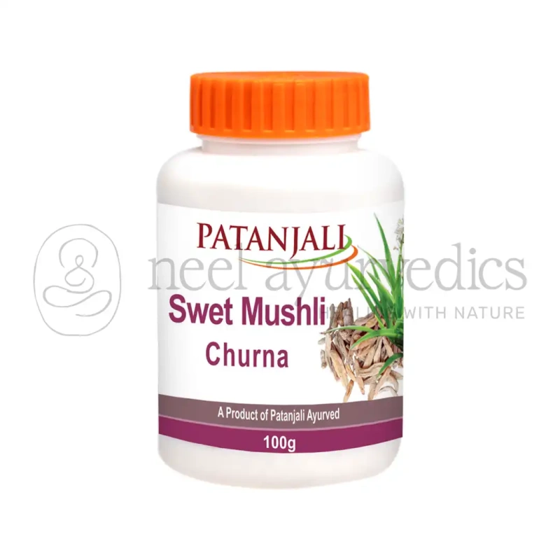 Patanjali Swet Mushli Churna – 100 Gm