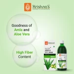 Krishna’s Herbal And Ayurveda Aloe-Amla Mix Juice – 1000 ML