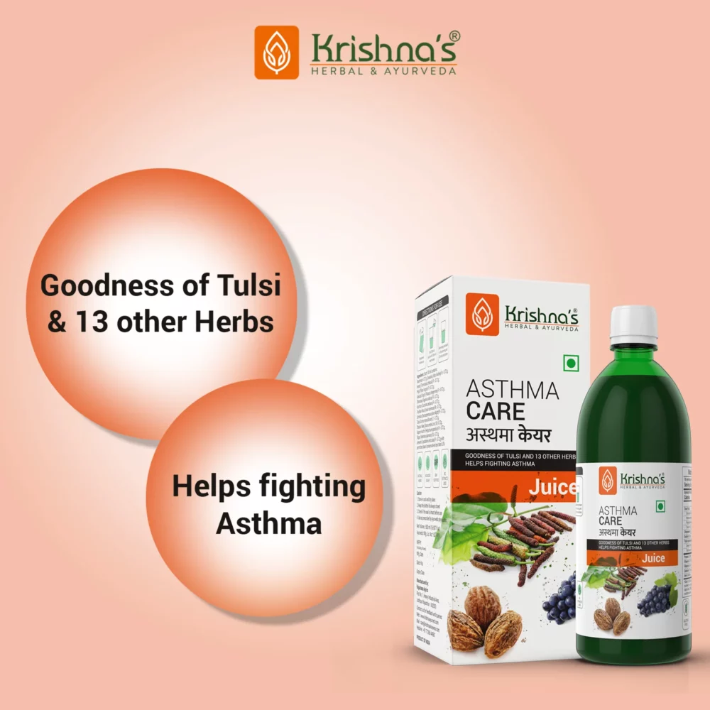 Krishna’s Herbal And Ayurveda Asthma Care Juice