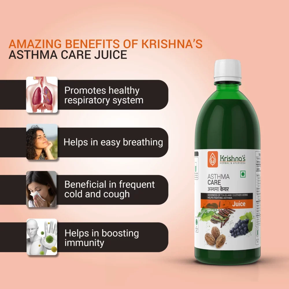 Krishna’s Herbal And Ayurveda Asthma Care Juice