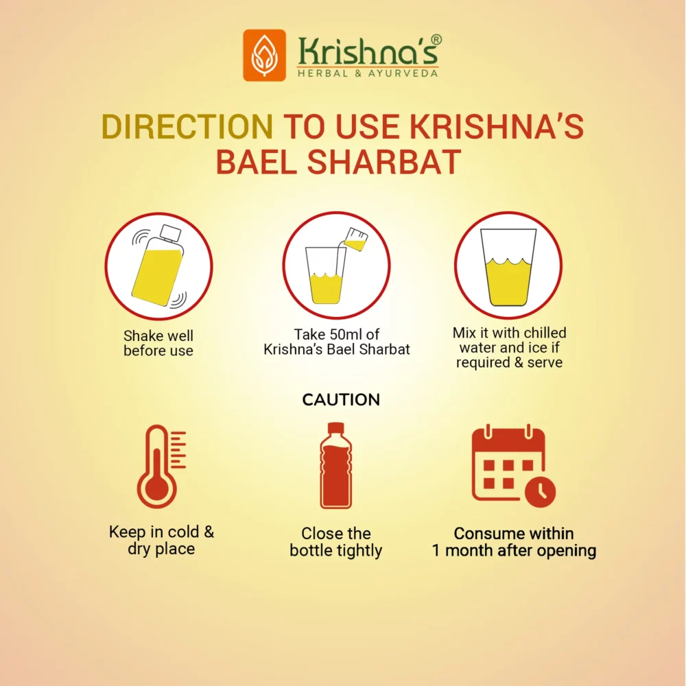 Krishna’s Herbal And Ayurveda Bael Sharbat