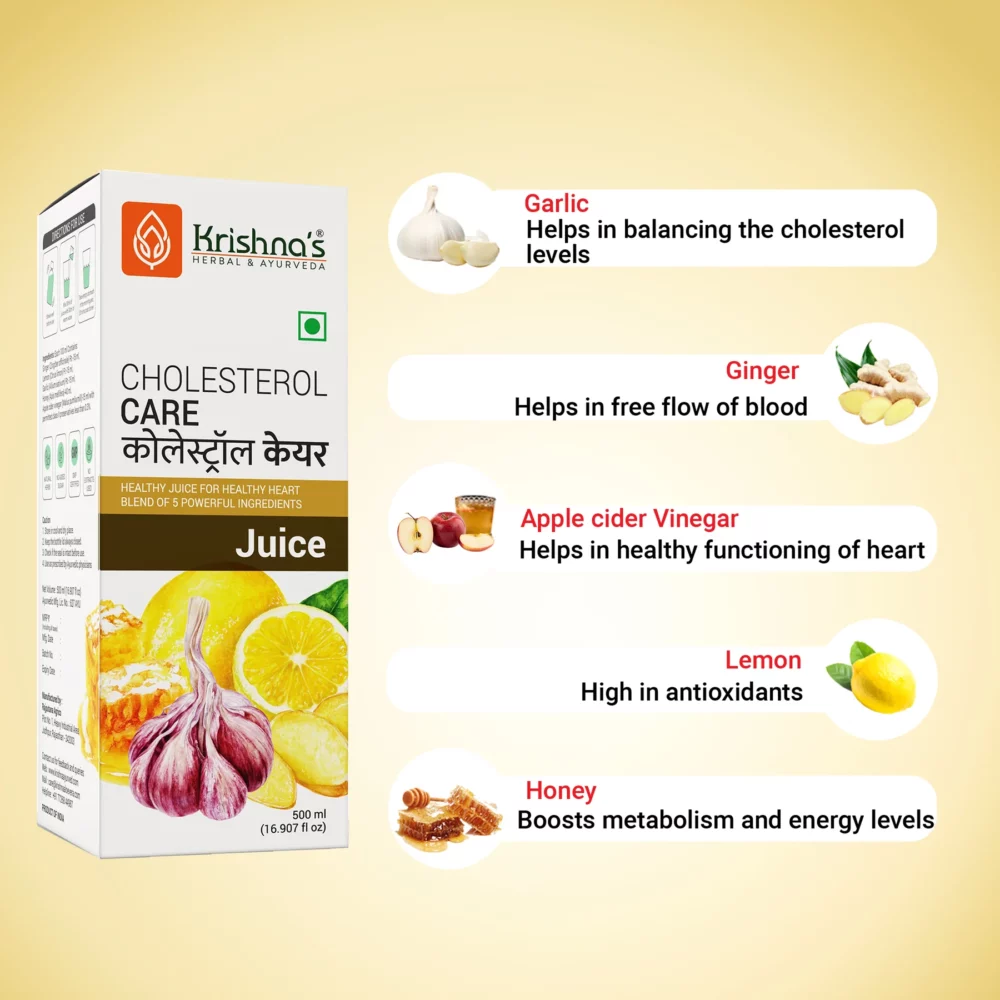 Krishna’s Herbal And Ayurveda Choles-terol Care Juice