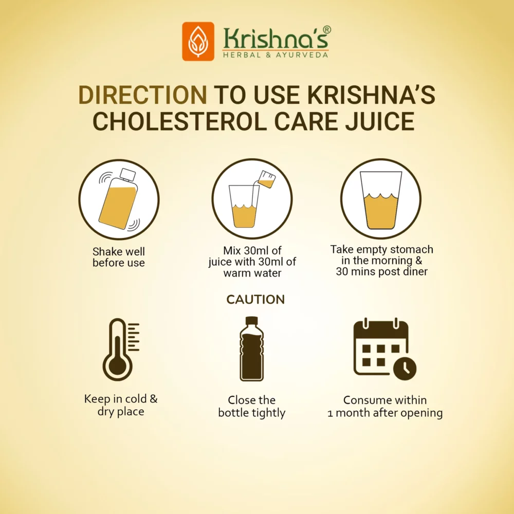 Krishna’s Herbal And Ayurveda Choles-terol Care Juice