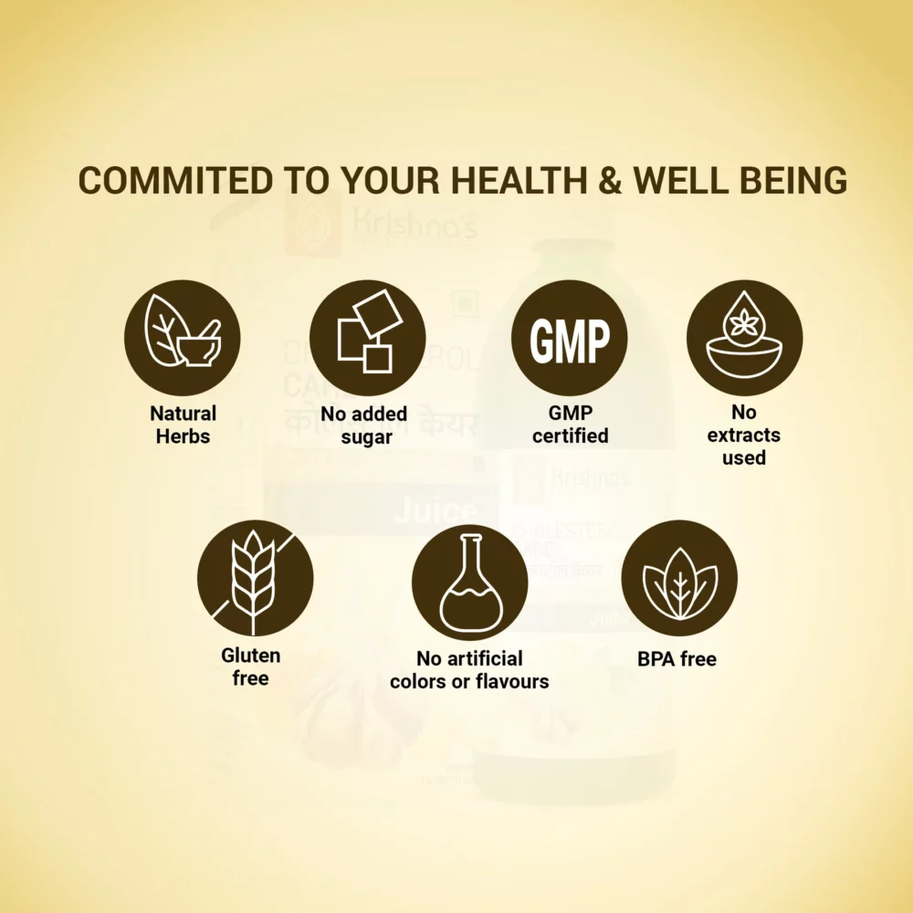 Krishna’s Herbal And Ayurveda Choles-terol Care Juice