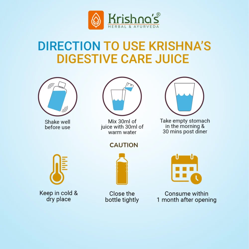 Krishna’s Herbal And Ayurveda Digestive Care Juice