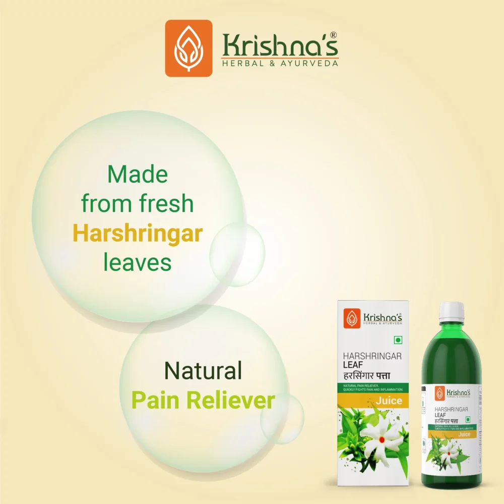 Krishna’s Herbal And Ayurveda Harshringar Leaf Juice