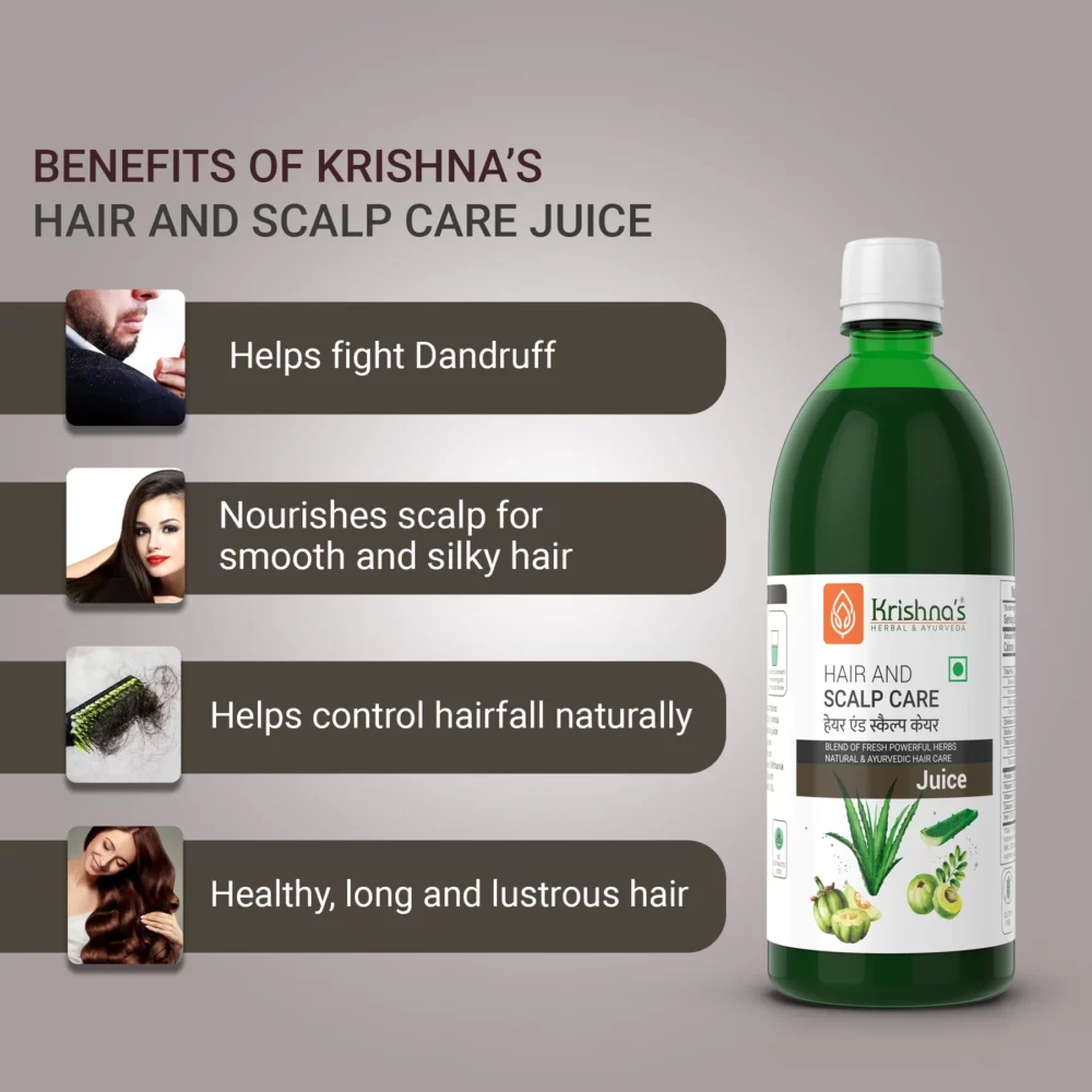 Krishna’s Herbal And Ayurveda Hair And Scalp Care Juice