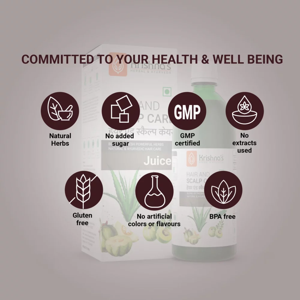 Krishna’s Herbal And Ayurveda Hair And Scalp Care Juice