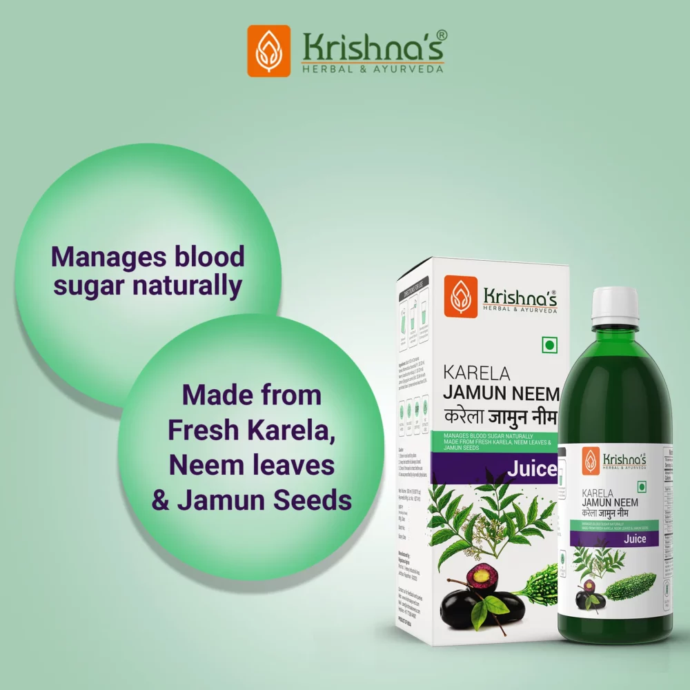 Krishna’s Herbal And Ayurveda Karela Jamun Neem Juice