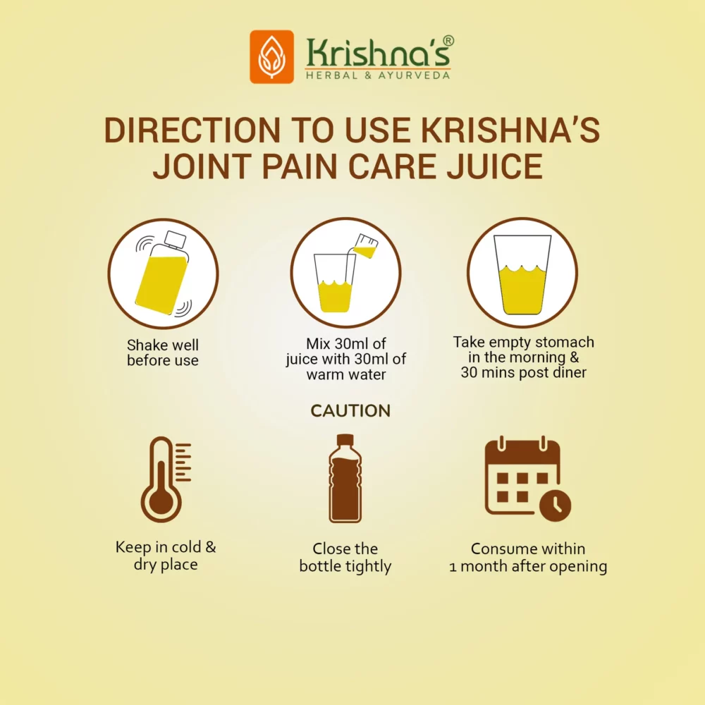 Krishna Herbal And Ayurveda Joint Pain Care Juice