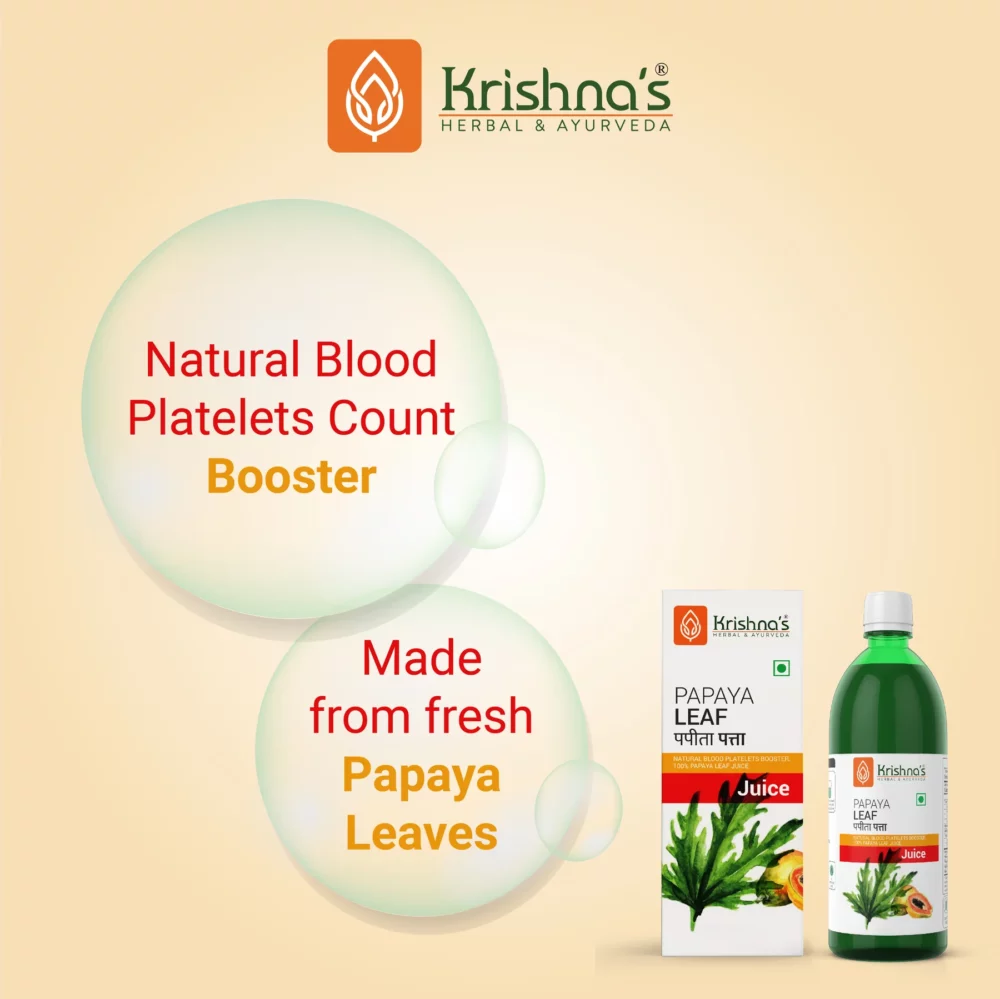 Krishna’s Herbal And Ayurveda Papaya Leaf Juice
