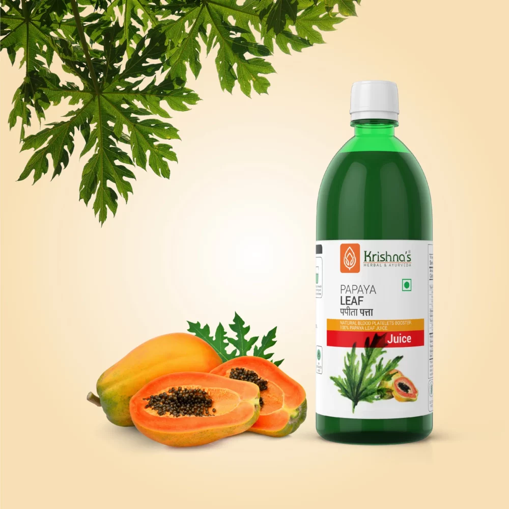 Krishna’s Herbal And Ayurveda Papaya Leaf Juice