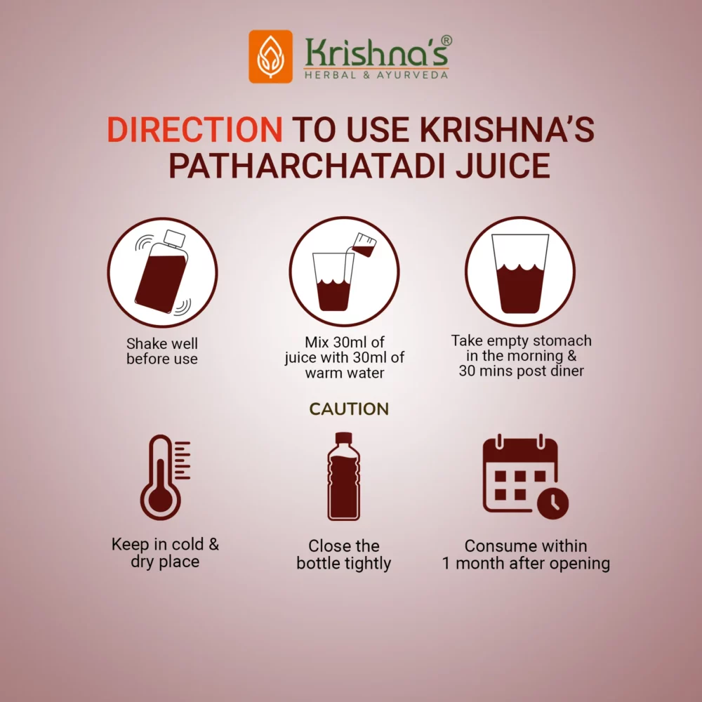 Krishna’s Herbal And Ayurveda Patharchatadi Swaras