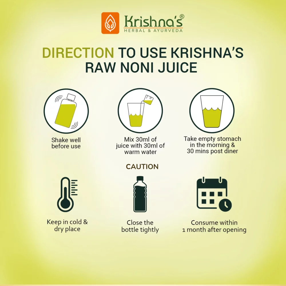 Krishna’s Herbal And Ayurveda Raw Noni Juice