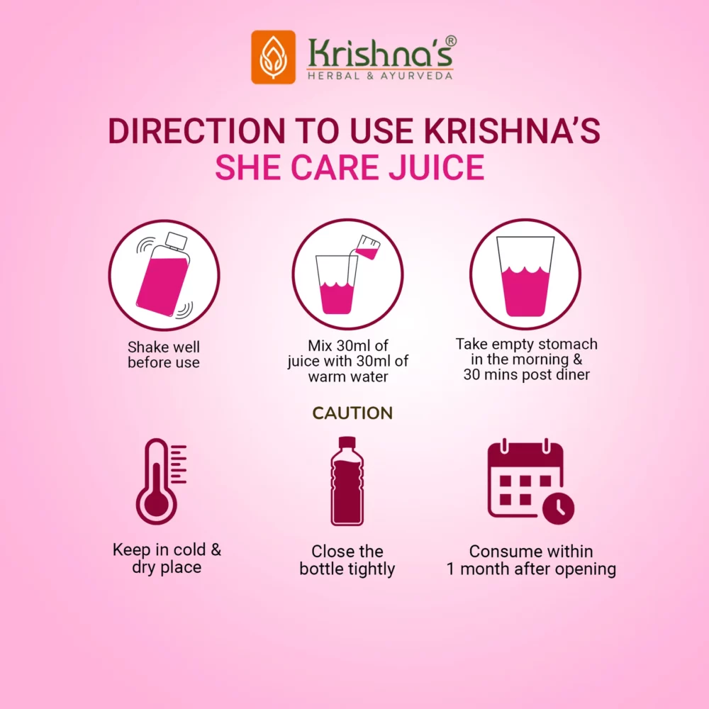 Krishna’s Herbal And Ayurveda She Care Juice