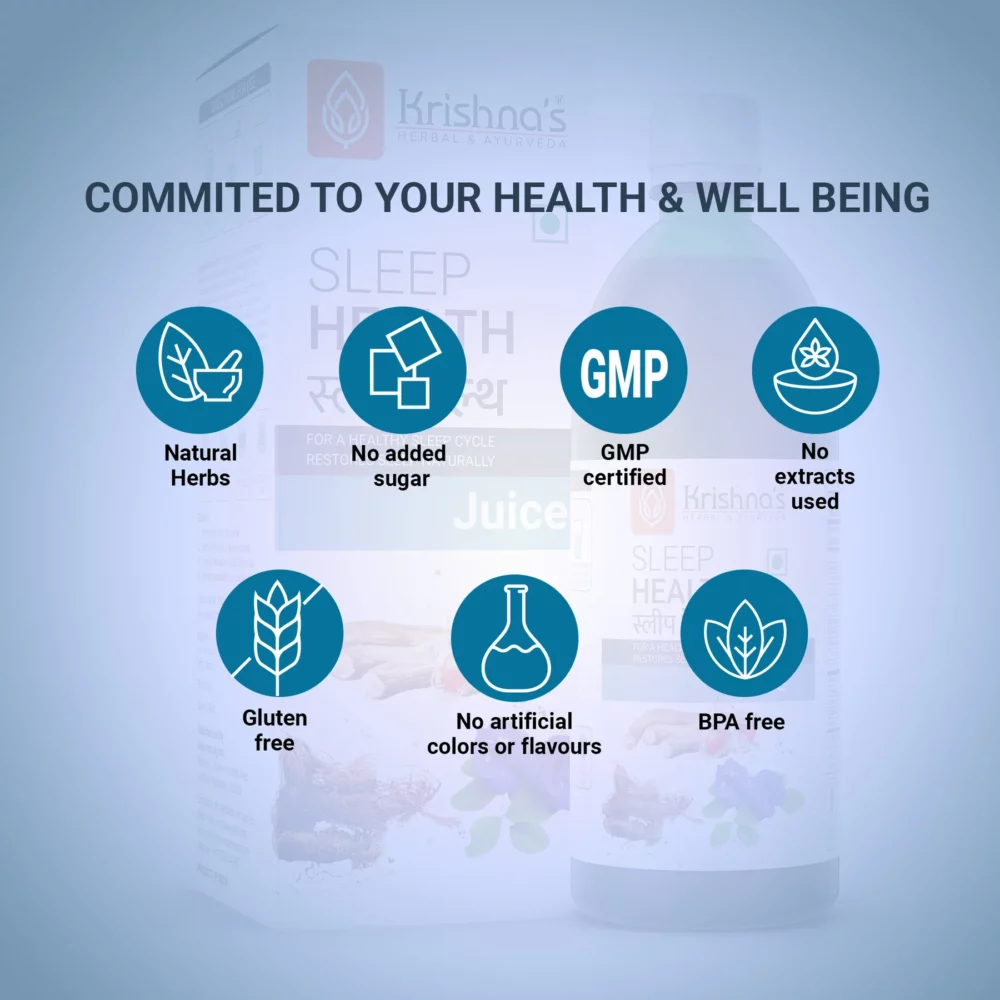 Krishna’s Herbal And Ayurveda Sleep Health Juice
