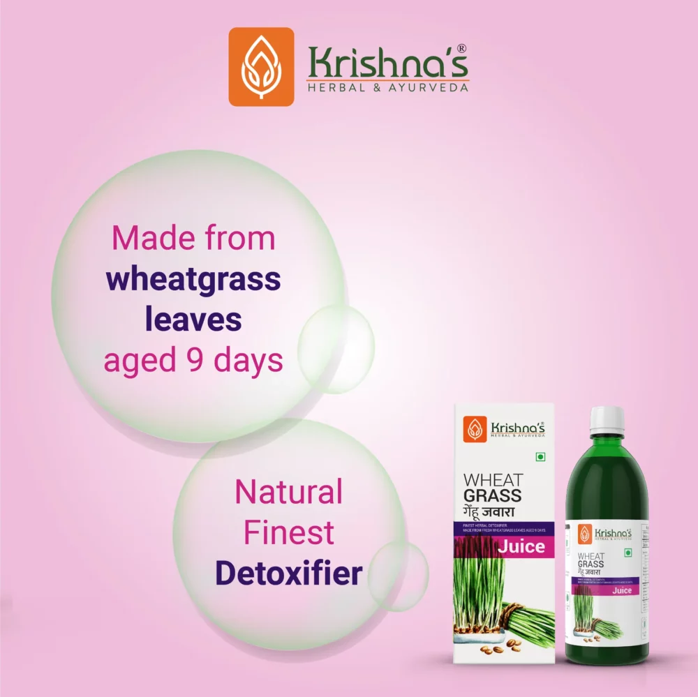 Krishna’s Herbal And Ayurveda Wheatgrass Juice
