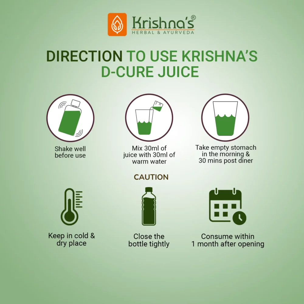 Krishna’s Herbal And Ayurveda D-Cure Juice