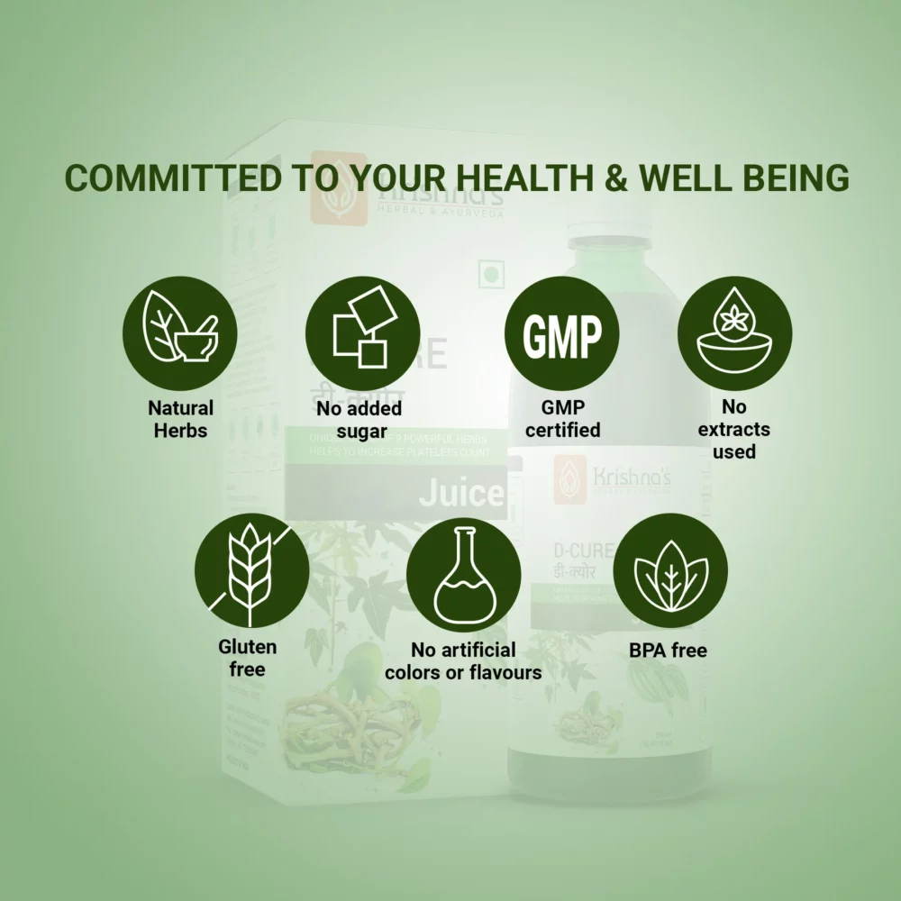 Krishna’s Herbal And Ayurveda D-Cure Juice
