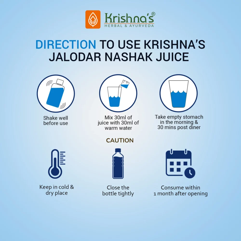 Krishna’s Herbal And Ayurveda Jalodar Nashak Juice
