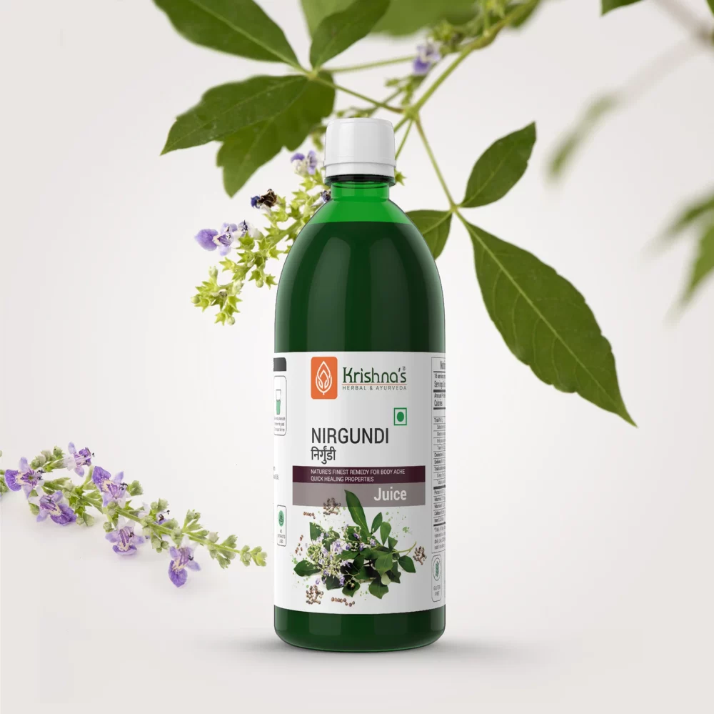 Krishna’s Herbal And Ayurveda Nirgundi Swaras Juice