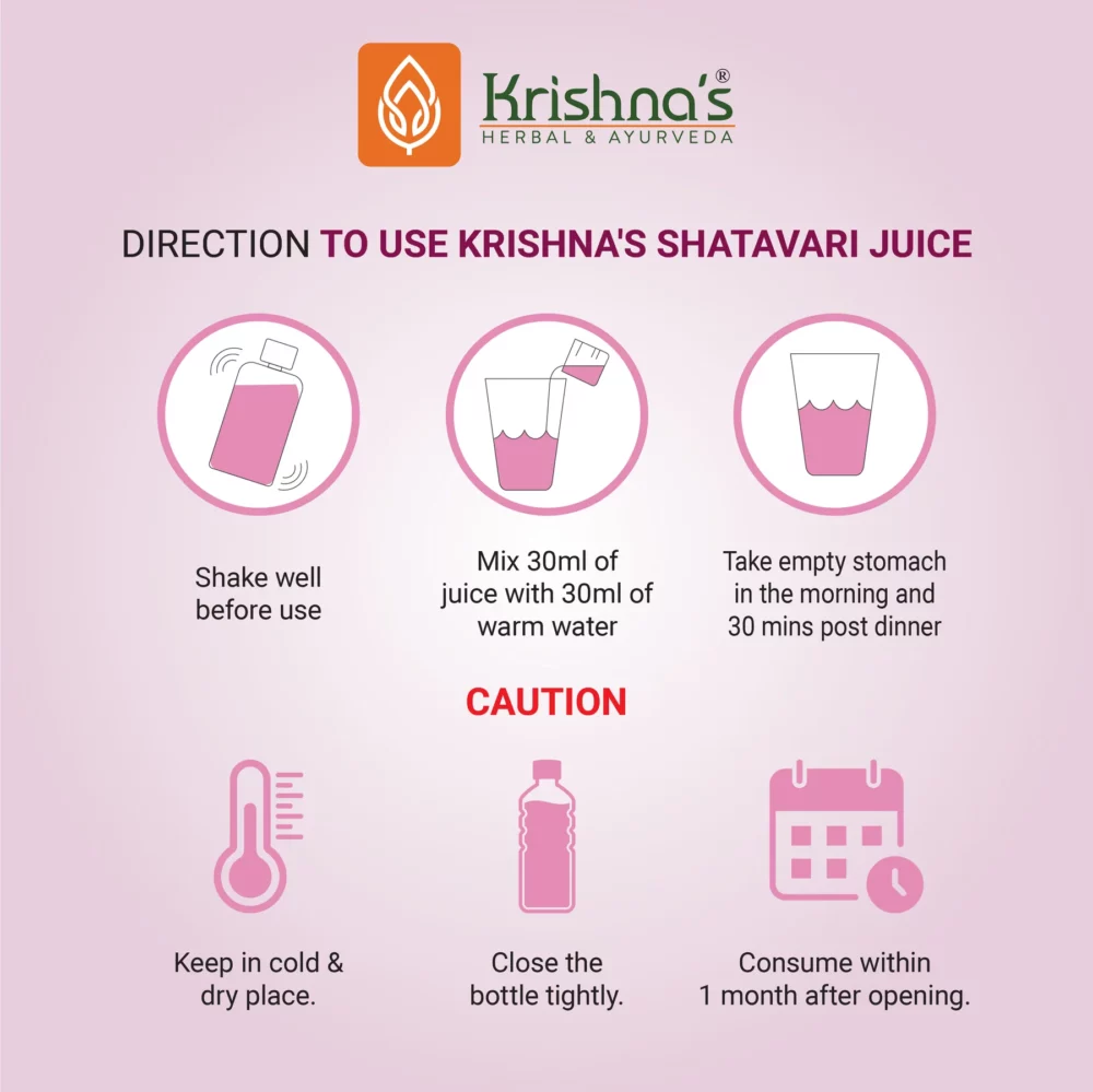 Krishna’s Herbal And Ayurveda Shatavari Juice