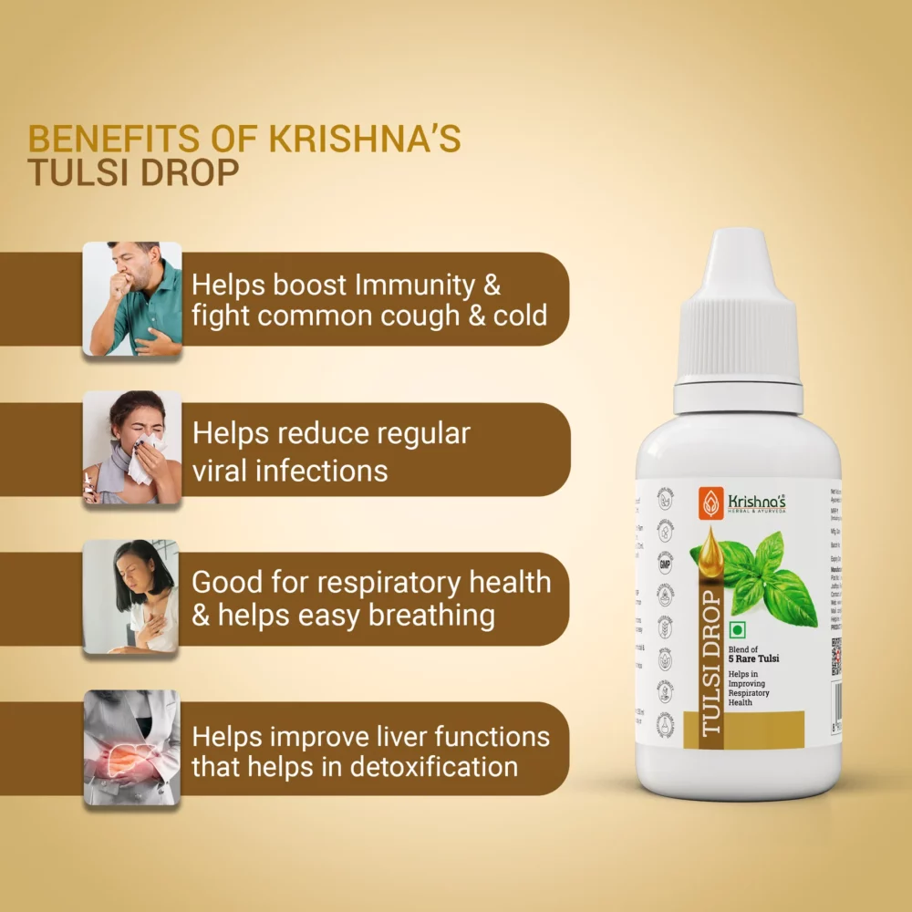 Krishna’s Herbal And Ayurveda Tulsi Drop